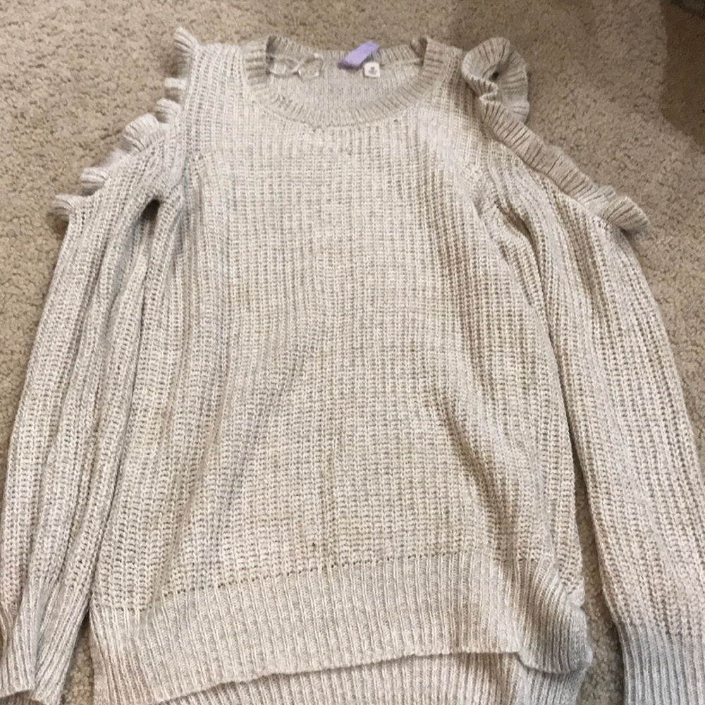 Tan sweater
